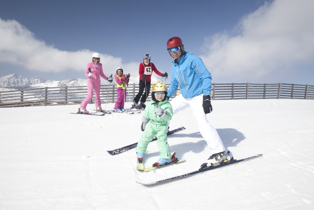 Katschberg, Winter, Familie, Skitag;